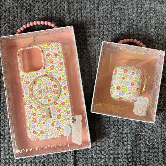 poppy Other - Phone case and air pod bundle
